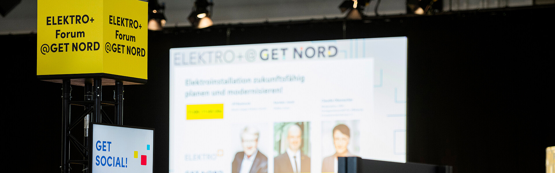 Bild auf Bühne ELEKTRO+WÄRME+Forum