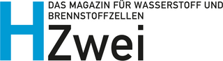 Logo HZwei - das Magazin für Wasserstoff und Brennstoffzellen