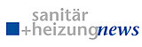 Logo sanitär + heizung news 